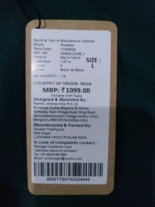 Roadster Casual Tshirt (With Tag)