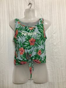 Tally Weijl Blue Printed Top