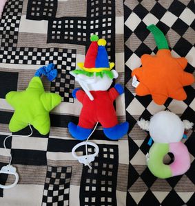 Soft Toys For New Born And Kids Unisex - 4 Pc