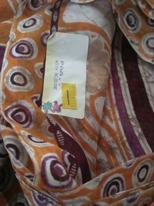 Stylish Patterned Saree  - new