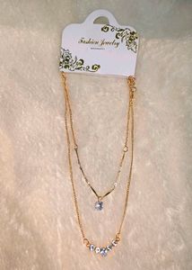 Rose Gold Double Layered Chain