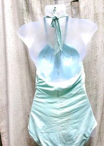 SEXIEST CYAN BODYSUIT