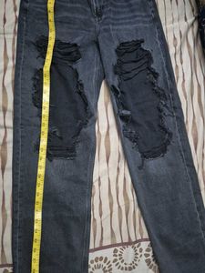 Ripped Black Jeans