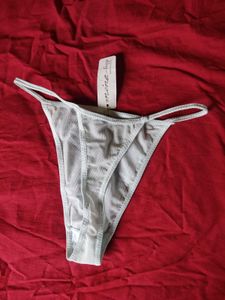 Lace Trim Thong Combo 2 Piece
