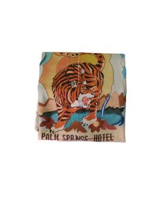 Tiger Florida Cuban Coller Oversized Shirt