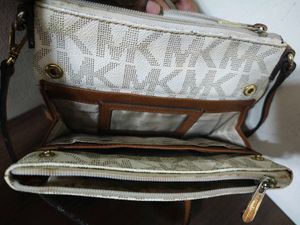 Authentic Mk monogram Sling Bag