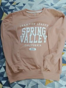 Peach Color Sweatshirt