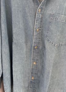 Denim Shirt Bust 46-48 Plus Size