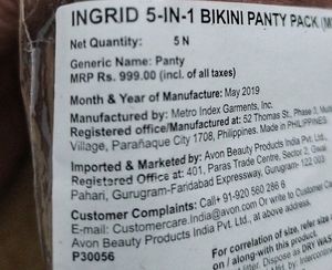 5 In 1 Bikini Panty Set (5pc)