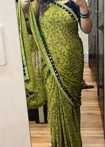 Girlish Saree Looks Beautiful Very Light Weighted