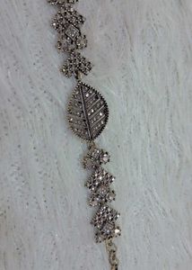 Oxidized Silver Bracelet