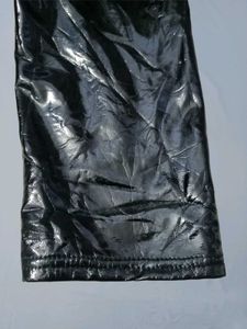 Faux Shiny Black Leggings Free Size 28 to 34