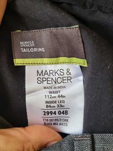42in. Waist Marks &amp; Spencer Formal Pant For MEN&#39;S