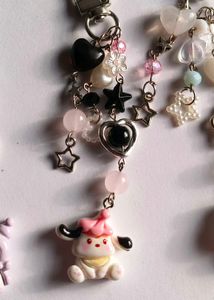 Beaded Charm Bracelet Set