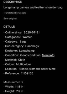 Longchamp Shoulder Bag