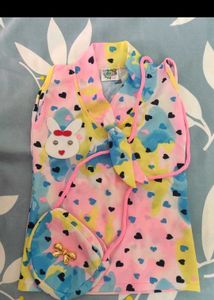 Cute Kids Outfit with Bag