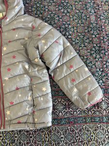 Kids Puffer Jacket with stars
