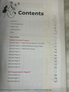 CBSE Class 12 English Sample Papers