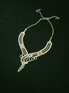 Sparkling Silver Necklace
