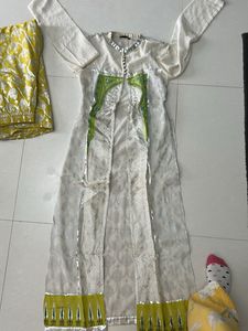 Elegant Pallazo Kurti Jacket Set
