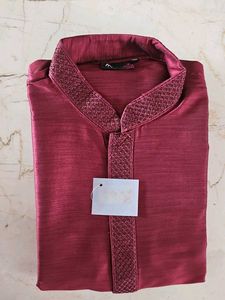 Maroon Kurta Set