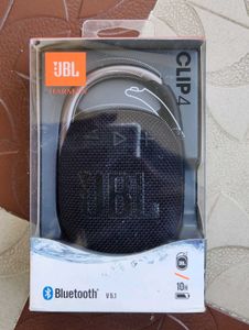 JBL Clip 4 – Portable Bluetooth Speaker (Black)