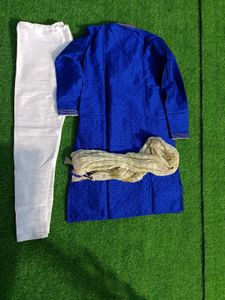 Royal Blue Kurta I have to wear it only once.