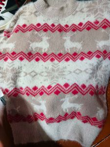 Reindeer Pattern Sweater