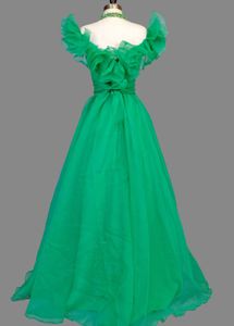Elegant Green BollGown Aqua Based 💦🧚🏻‍♀️