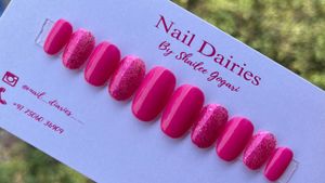 Pink Press-On Nails