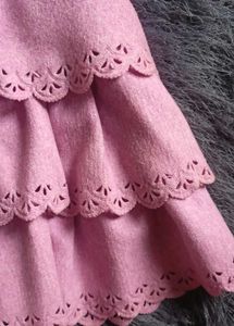 Pink Ruffled Dress