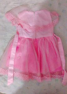 Pink Tulle Party Dress