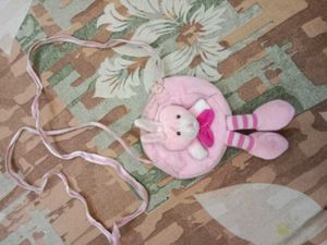 Cute Bunny  Sling Bag for Kids - Soft & Adorable