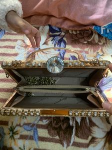 Partywear Golden Purse