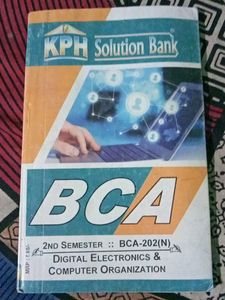 Bca 2nd Semester Solution Bank Easy Notes