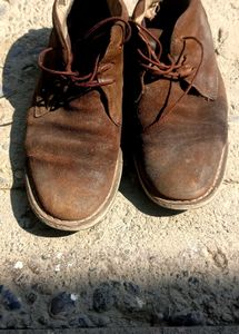 Brown Suede Sneakers