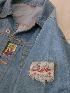 Oversized Vintage Denim Jacket