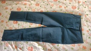 Blue Slim Fit formal Pants