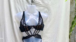 245. Lace Lingerie Bodysuit