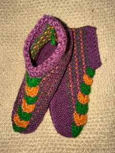 Hand Knitted Woollen Socks