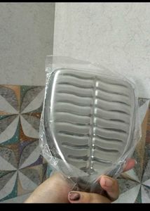 steel tray plate banana leaf