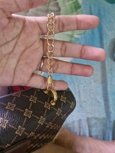 Savan Brown Patterned Crossbody Bag