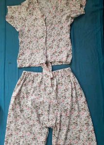 Floral Top &amp;Skirt Set 👗🙀🪄