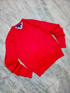 Tommy Hilfiger Red Sweater