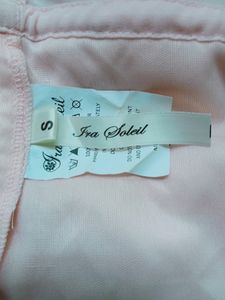 Ira Soleil Baby Pink Crop Top
