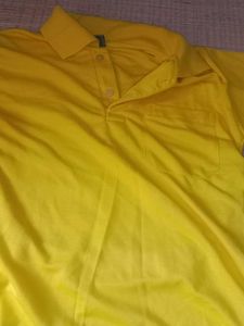 Yellow Casual t Shirt