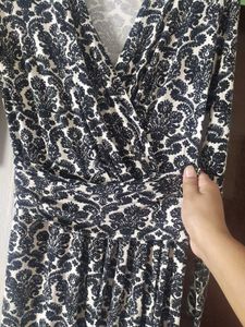Elegant Black &amp; White Dress