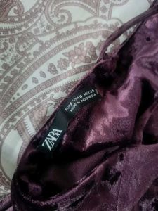 (purple)wine Coloured Dress/One Piece