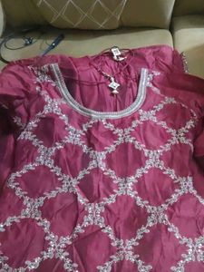 Maroon Indian Dress