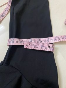 Cape Drop Shoulder Crop Top - Black